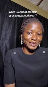 What is apricot called in your language /dialect?