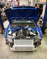 Words Cannot Express How Good This Car Looks In Person Ryantuerck S Gt86 With Ferrari 458 Swap Uses Twin Vibrantperformance C Ls Swap Engine Swap Twin Turbo