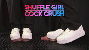 Shuffle Girl Cock Crush in White Platform Sneakers - Shoejob, Trampling,  Sneakers, White Puma