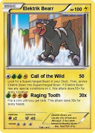 The stroies of pokemon are all fictional and in most cases illogical or nonsense. Pokemon Elektrik Bearr