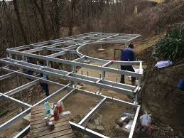 Stahlterrasse Metallbau Gruner