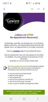It's a local bank/credit union in wixom, that supports a number of local events in city. Genisys Credit Union 15 Reviews Banks Credit Unions 1960 E Big Beaver Troy Mi Phone Number