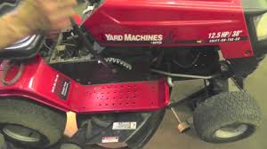 how to replace the drive belt on an mtd variable speed riding mower with taryl