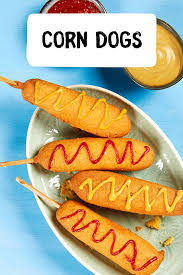 Corn Dogs Rezept Rezept Amerikanisches Essen Corn Dogs Snacks Fur Party
