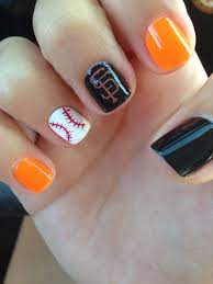 San Francisco Giants Nails Sports Nails Hello Nails Nails