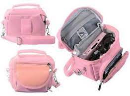 Nintendo ds lite soft carrying case' travel bag w/zip pocket, stylus and case. Pink Nintendo Ds Lite Dsi Dsi Xl 3ds 3ds Xl Travel Bag Carry Case Ds Lite Nintendo Switch Accessories Dsi Xl