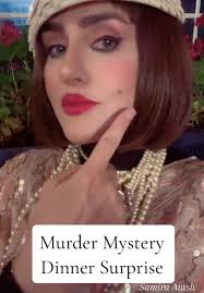 Get ready with me as I try to look like a 1920’s Flapper lady (in an hour)  for a murder mystery dinner theater surprise for my husband’s birthday  where he was selected to play an impromptu part in the ...