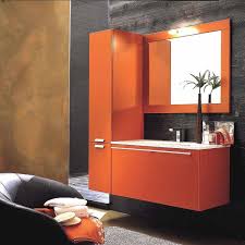Guzel Hilton Banyo Dolaplari In 2020 Orange Bathrooms Bathroom Design Orange Bathroom Accessories
