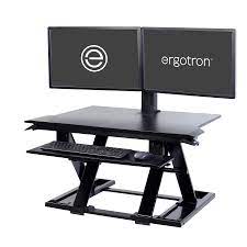 Sold by ergotron, inc and ships from. Workfit Tx Sitz Steh Schreibtischplatz Verstellbarer Steh Schreibtisch Ergotron