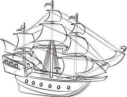How To Draw Pirate Ships In 9 Steps Pirate Ship Drawing Ship Drawing Ship Sketch