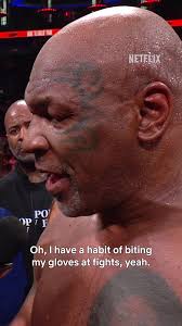 Mike Tyson's Explanation Behind Biting his Gloves Revealed
