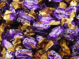 Cadbury Chocolate Eclairs Wrapped Sweets Caramels With Milk Chocolate Centres Cadbury Chocolate Chocolate Eclair Retro Sweets