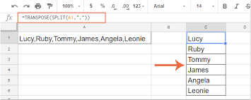 Click on an empty cell and type =divide(,) into the cell or the formula entry field, replacing and with the two. How To Split A Cell Vertically In Google Sheet