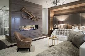 Master bedroom with sitting area and fireplace. 20 Double Sided Fireplace In The Bedroom Home Design Lover