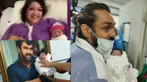 Chiranjeevi sarja died in june this year. Meghana Raj Blessed With Baby Boy Meghana Raj Son Video Chiranjeevi Sarja Dhruva Sarja Youtube