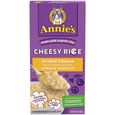 Grilled Cheese Cheesy Rice Annie S Homegrown