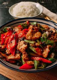 Chicken With Black Bean Sauce Authentic Recipe The Woks Of Life Recipe Black Bean Sauce Recipe Asian Recipes Authentic Recipes
