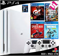 Acceso ilimitado a the pro play list. Ps4 Playstation 4 Pro 1tb Blanca 2 Mandos Gta Gt Spiderman Fornite Uncharted 4 Playstation Playstation 4 Video Game Console