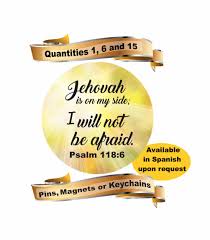 Jw Gifts Jehovah Is On My Side Psalm 118 6 1 5 Etsy Jehovah Psalm 118 Jw Gifts