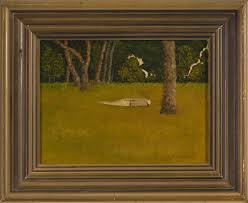 Sold at Auction: ELMER NEEDHAM, ELMER NEEDHAM, Untitled, oil