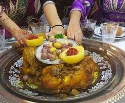 لتحضير الدجاج المحمر على طريقة طباخات الاعراس المغربية Food Chicken Meat