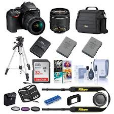 Nikon D3500 24mp Dslr Camera Af P Dx Nikkor 18 55mm Vr Lens Black W Premium Kit