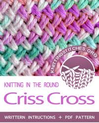 Buy new unstitched / stitched collections, prets, kurtas and bottoms and more. Criss Cross In The Round Knitting Stitches
