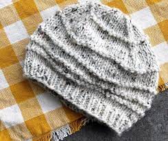 Winter S Wave Hat Pattern Hat Knitting Patterns Knit Hat Pattern Easy Knitted Hats