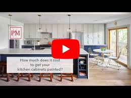 cost to paint kitchen cabinets, paper