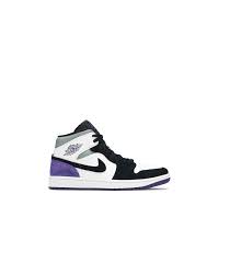 Air Jordan 1 Mid Se Varsity Purple Coolsneakers