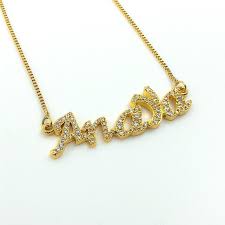 So far so good, chain comes pretty long. Womens Custom Name Necklace Pres