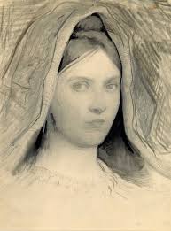 Head of Mary B. Thayer by Abbott H. Thayer