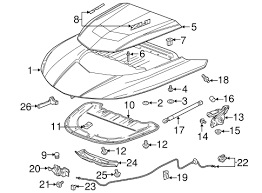 Hood Components For 2017 Chevrolet Camaro Gm Parts Center