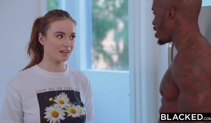 BLACKED Impulsive brunette can't resist BBC