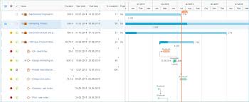 Interactive Gantt View For Projects Clarizen Success