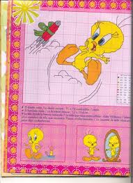 Tweety Bird Cross Stitch Pattern Tweety Bird Disney Cross Stitch Disney Cross Stitch Patterns Stitch Cartoon