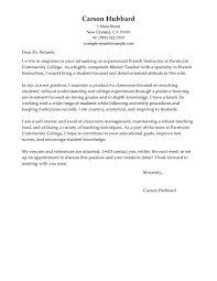 These teacher cover letters examples will help you land your next assignment. Leading Professional Master Teacher Cover Letter Examples Resources Myperfectresume