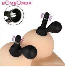 Nipple Suction Cup Vibrator for Woman Sex Clitoris Stimulator Breast  Enlargement Brush Clitoris Vibrator Female Masturbator