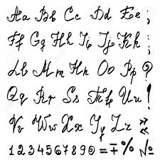 Maybe you would like to learn more about one of these? Alfabeto Caligrafico Mano Real Vector Letras Mayusculas Y Minusculas Digitos Ilustraciones Vectoriales Clip Art Vectorizado Libre De Derechos Image 29829728