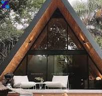 Triangle Wooden House | Prefabricated Modular Triangular House