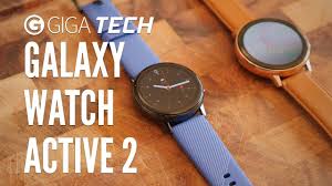 The galaxy watch active was scheduled for availability in the united states starting on march 8, 2019. Samsung Galaxy Watch Active 2 Hands On Deutsch Nicht Nur Fur Sportler Giga De Youtube