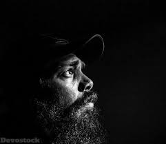 Black And White Model Background Devostock Portrait Black White Face 4k Blackandwhiteportraitmen Male Portrait Black And White Background Black And White Face