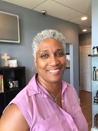 Check out these short natural haircuts for black women before you hit the salon. Hairstyles For Black Women Over 60 Short Grey Hair Natural Hair Styles Black Women Hairstyles