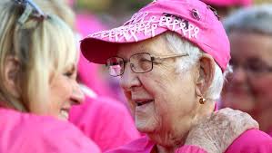 Sea of pink floods downtown Indy