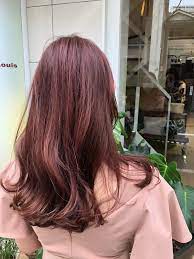 ロング ピンク エレガント ベリーピンク neolive louis 岩間 健司 587201 hair 毛髪染料 秋 ヘアスタイル ヘアアレンジ