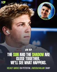 Could Liam Lawson be replaced by Isack Hadjar?  https://www.planetf1.com/news/liam-lawson-helmut-marko-isack-hadjar-red-bull-mid-season-swap