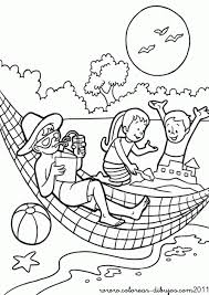 Dibujos De Verano Para Colorear