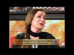 Nazan Sara Satana Nin Konugu Belkis Akkale Canli Performans Olsun Sabret Sus Be Aglama Gozum Sari Olinda Kultur