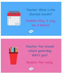 She couldn't control her pupils! Funniest Teacher Jokes Twinkl Blog