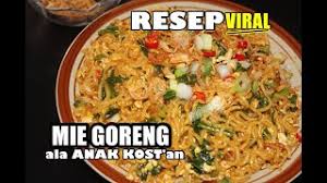 General manager marketing noodle division pt indofood cbp sukses makmur tbk. Mie Goreng Viral Youtube